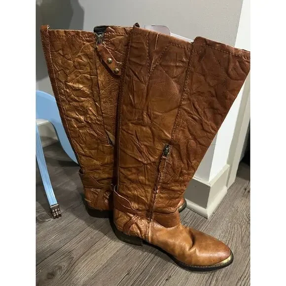 Sam Edelman Textured Riding boots - Picture 2 of 7